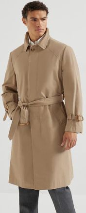 Brunello Cucinelli Outerwear with belt in Biscuit at Nordstrom, Size 56 It