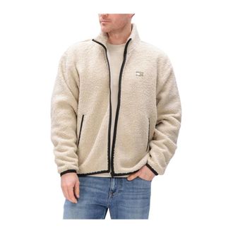 Tommy Jeans Heren, Sport, Beige, Maat: 2XL Poliester