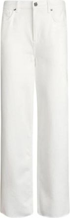 Liu Jo Wide Leg Jeans - Dames - Regular Fit Jeans - Wit - W27 - Katoen - Jeans