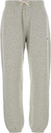 Autry Embroidered Logo Trainingsbroeken - Dames - Sweatpants - Grijs - M - Katoen - Broeken