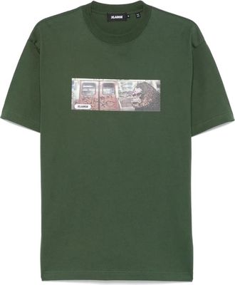 XLARGE Subway T-shirt - men - Cotton - S - Green
