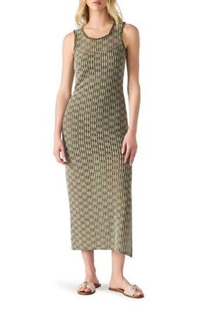 Steve Madden Nyssa Textured Sleeveless Knit Dress in Burnt Olive at Nordstrom Rack, Size Medium