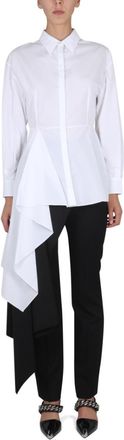 Alexander McQueen White Tailored Solid Shirt