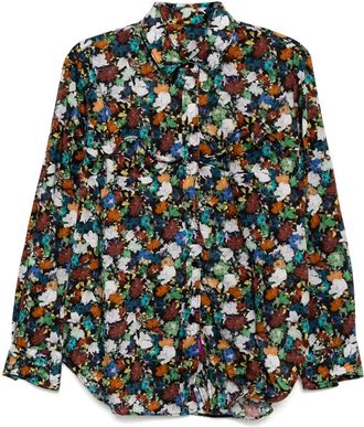 JNBY Camicia con stampa a fiori - Nero