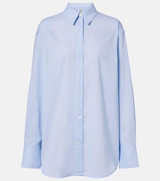 Toteme Oversized cotton and linen shirt