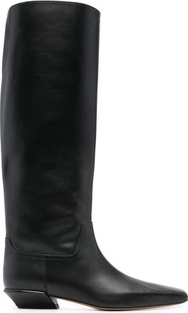 PARIS TEXAS 25mm Bettina boots - women - Calf Leather/Rubber/Calf Leather - 38.5 - Black