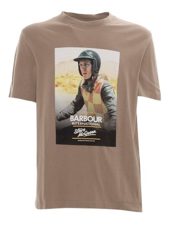 Barbour Nicholl Smq Graphic T Shirt