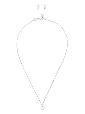 Swarovski Set collana e orecchini Matrix - Argento