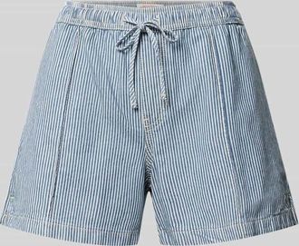 Guess Shorts mit elastischem Bund und Kordelzug in Blau, Gr&ouml;&szlig;e XS