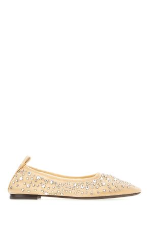 Tory Burch Ballet Flats With Crystals
