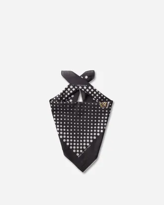 KAPITAL Fastcolor Selvedge Bandana (Coco Swallowtail) Black