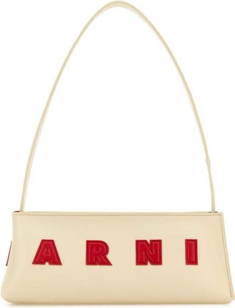Marni Ivory Museo baguette bag