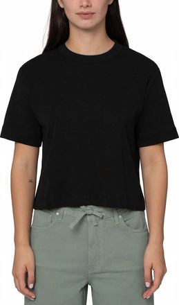 Mavi Riley Crew Tee In Black