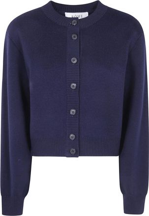 R&oacute;he Dames, Truien, Blauw, Maat: XS Wol