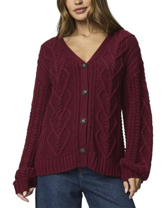 Splendid Harlow Hearts Wool-Blend Cardigan
