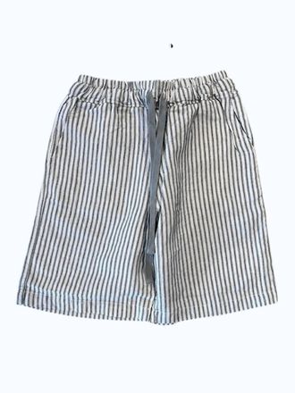 Crossley Womens Uomo Bermuda In White Stripe