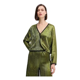 Forte_Forte Mujer, Blusas y Camisas, Verde, Talla: S