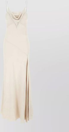 Isabel Marant long-cut slip dress cut-out detail