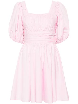 Rotate Abito corto plissettato - Rosa
