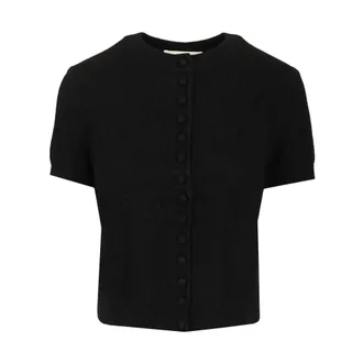Lisa Yang Dames, Truien, Zwart, Maat: ONE Size Kasjmier