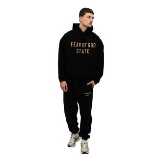 Fear of God Hombre, Deporte, Negro, Talla: L
