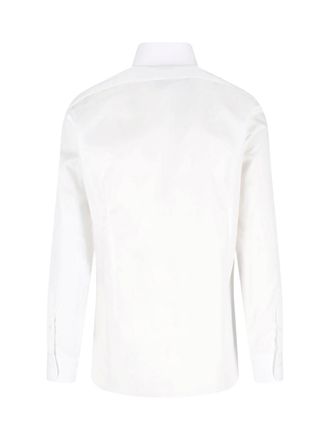 Barba Mens Shirts White Cotton