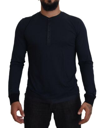 Dolce & Gabbana Henley-Kraag Lange Mouwen Trui