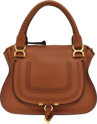 Chloé Brown Marcie Satchel Bag