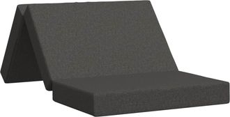 vidaXL Sof&aacute; Cama Plegable 100 X 67 X 45 Cm Gris Oscuro Vidaxl
