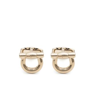 Ferragamo Gancini Brass Cufflinks