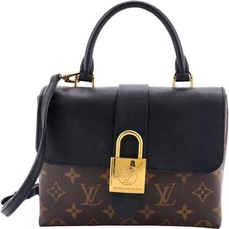Louis Vuitton Black Monogram Canvas & Leather Locky Bb (Authentic Pre-Loved)