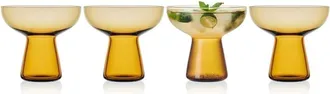 Mikasa Phoebe Set Of 4 18Oz Margarita Glasses