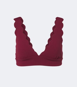 Marysia Swim Wide Santa Clara bikini top