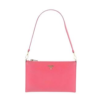 Prada Pre-owned Leather Top Handle Bag - Dames - Pre-owned - Roze - Maat: ONE Size Leer
