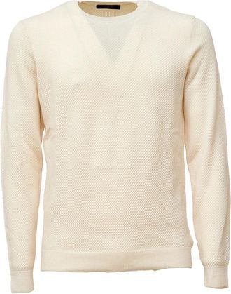 Zanone Hombre, Jerseys, Blanco, Talla: S