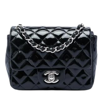 Chanel Pre-owned Flap Bag - Dames - Pre-owned - Zwart - Maat: ONE Size Leer