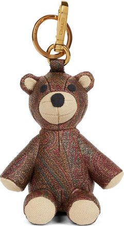 Etro Bear Charm Keychain