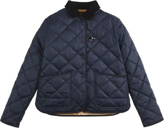 Fay Chaqueta Corta Acolchada de Diamante - Jackets - Mujer - Azul - M