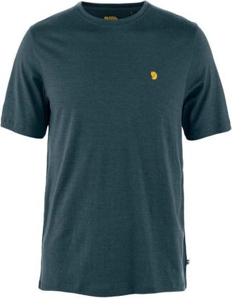 Fj&auml;llr&auml;ven Bergtagen Merino 190 S/S Merinoshirt f&uuml;r Herren | blau