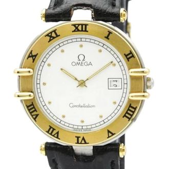 Omega Pre-owned Watches, male, White, Size: ONE SIZE Pre-owned Constellation 196.0360 Wristwatch
