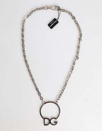 Dolce & Gabbana Dg Logo Ketting met Schakel