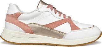 Geox Witte Vrijetijdssneakers voor Vrouwen - Dames - Sneakers - Wit - 39 EU - Polyester - Schoenen