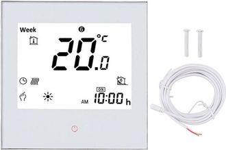 OEM Termostato Digital, Control De Temperatura Programable, Termostato De Calefacci&oacute;n El&eacute;ctrica Pc/abs, Controlador De Temperatura Para El Hogar