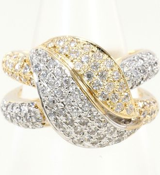 C&A White Gold Yellow Gold White Gold (14K) Yellow Gold (14K) Band Ring (Pre-Owned)