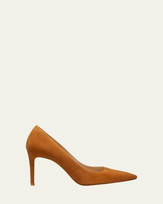 Stuart Weitzman Stuart Suede Classic Pumps