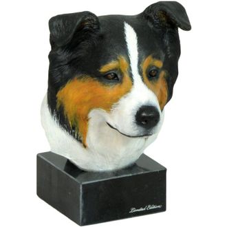 OEM Border Collie - Estatuilla Pintada, Figura, Realizada Por Un Artista, Marca Art-dog