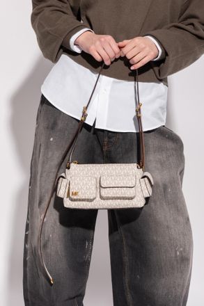 Michael Michael Kors Shoulder Bag Dakota, Womens, Cream