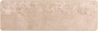 vidaXL Pasillo De Alfombra Marsa Beige 100 X 300 Cm Poli&eacute;ster Y Pvc Vidaxl