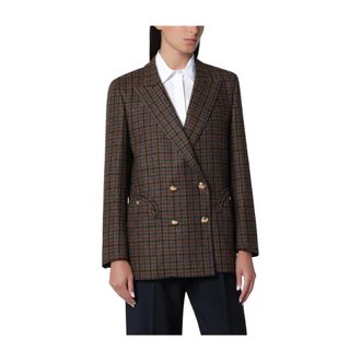 Blaz&eacute; Milano Amandira Everyday Blazer - female - Blaz&eacute; Milano - Blazers - Brown - XS - Jackets