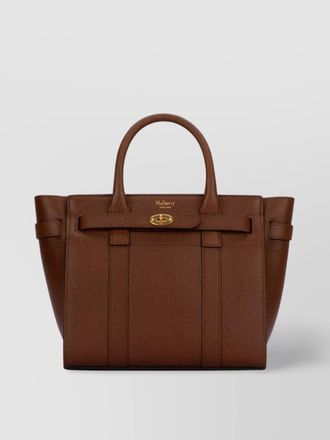 Mulberry mini Bayswater grained bag